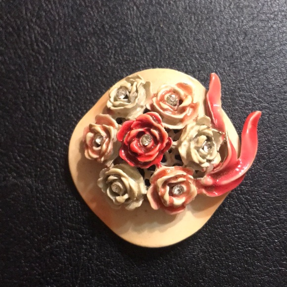 “My Fair Lady” brooch by BSK - Picture 1 of 3